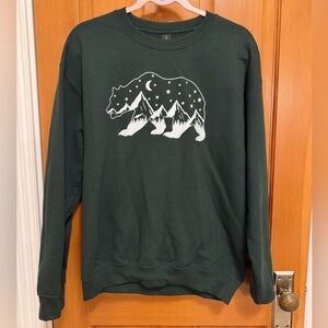 Scenic Bear Sweater